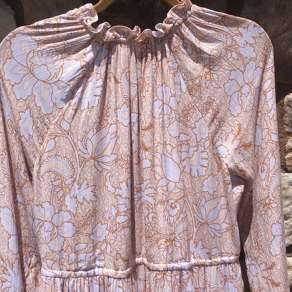 House of Harlow 1960 Floral Mini Boho Dress size Medium - Picture 7 of 11